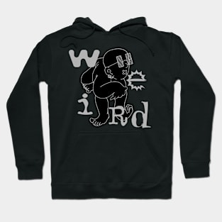 WeiRd Black Hoodie